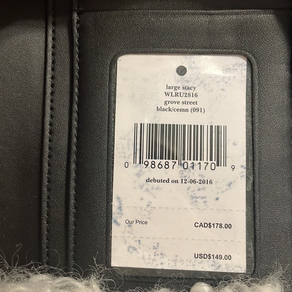 NWT Kate Spade Large Stacy Bi-Fold Wallet - Picture 7 of 7